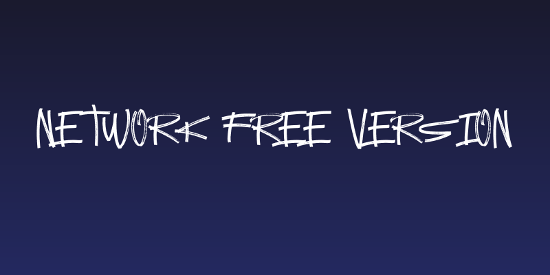 Network Free Version Social Header