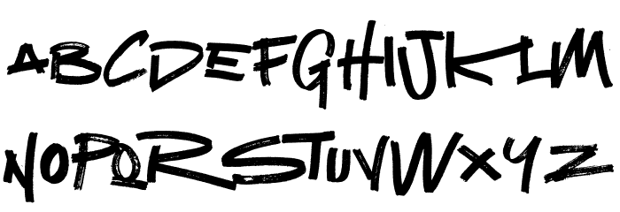 Network Free Version Font LOWERCASE