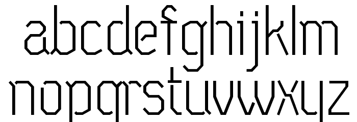 Neu Eichmass 100g Font LOWERCASE