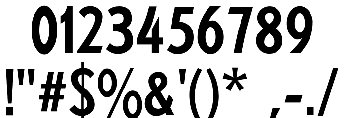 Neu5Land Bold Font OTHER CHARS