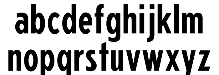 Neu5Land Bold Font LOWERCASE