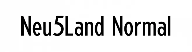 Neu5Land Normal  baixar fontes gratis