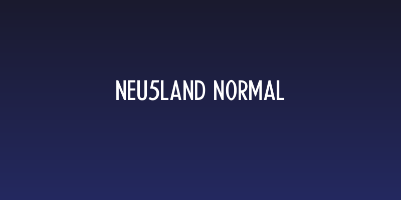 Neu5Land Normal Social Header