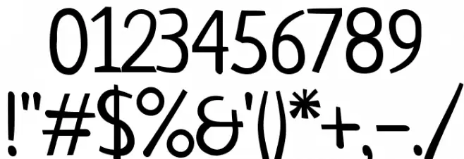 Neucha Font OTHER CHARS