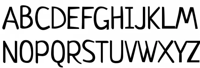 Neucha Schriftart Groß