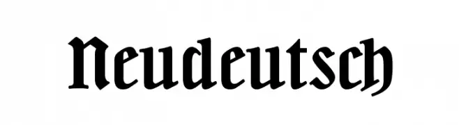 Neudeutsch  font caratteri gratis