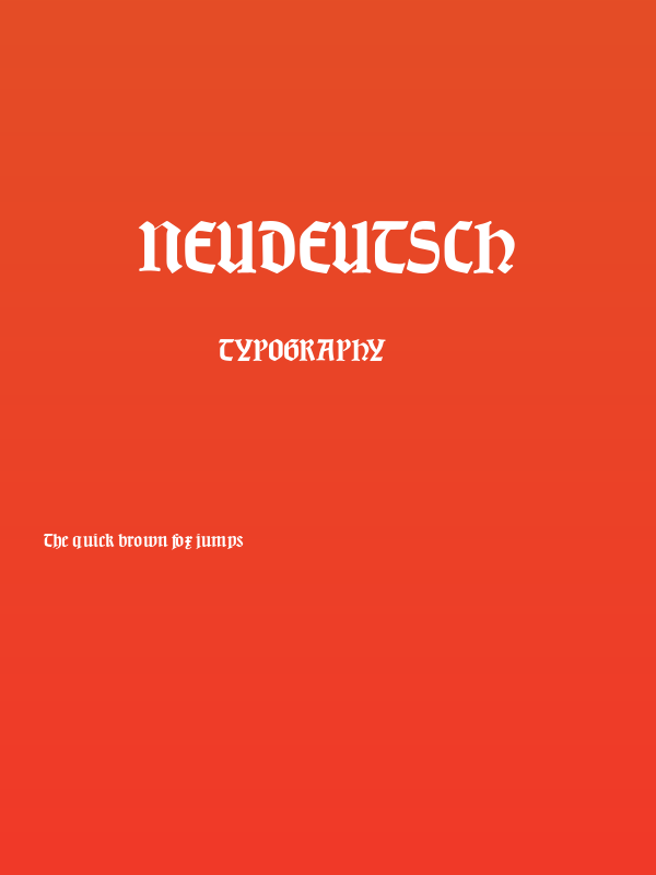 Neudeutsch Poster