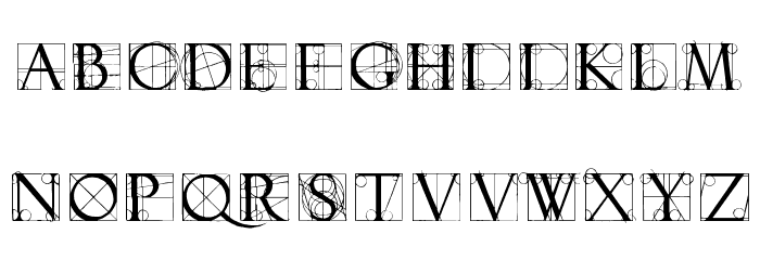 NeudoerfferScribbleQuality Font LOWERCASE