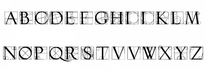 NeudoerfferScribbleQuality 字体 小写