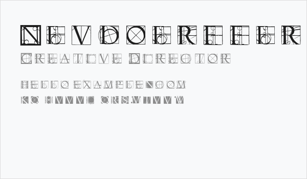 Neudoerffer Business Card