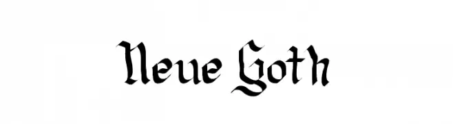 Neue Goth  Free Fonts Download