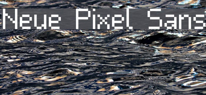 Neue Pixel Sans Font examples