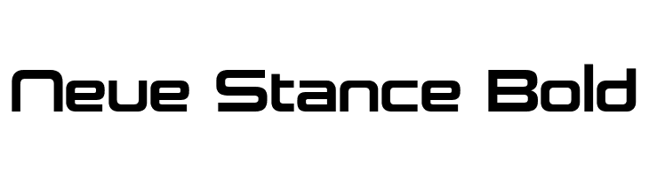 Neue Stance Bold  Descarca Fonturi Gratis