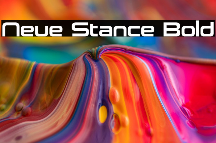 Neue Stance Bold Example 2