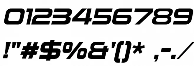 Neue Stance Extra Bold Italic फ़ॉन्ट अन्य घर का काम