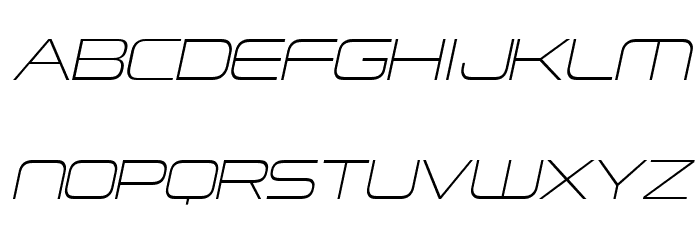 Neue Stance Extra Light Italic Шрифта ВЕРХНИЙ