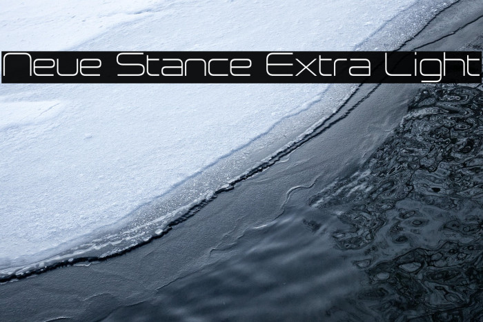 Neue Stance Extra Light Example 2