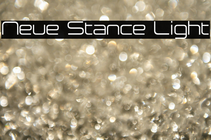 Neue Stance Light Example 2