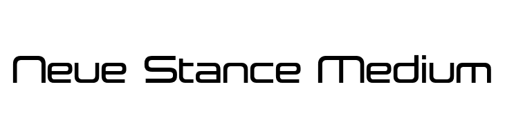 Neue Stance Medium  Free Fonts Download