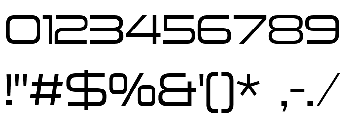 Neue Stance Regular Font Alte caractere