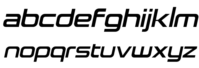 Neue Stance Semi Bold Italic Polices MINUSCULES