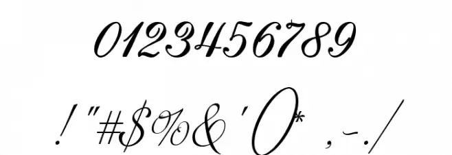 Neue Zier Schrift Font OTHER CHARS