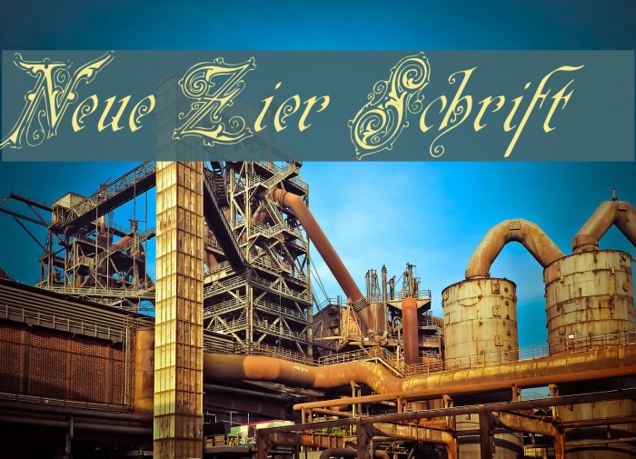 Neue Zier Schrift Example 2
