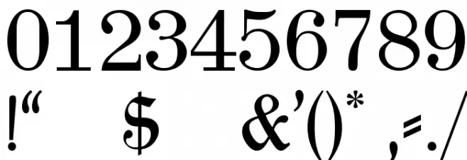 NeueFraktur Font OTHER CHARS