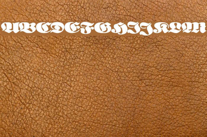 NeueFrakturExtraBold Font examples