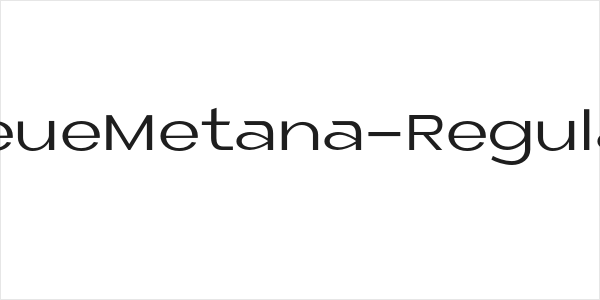 NeueMetana-Regular Logo