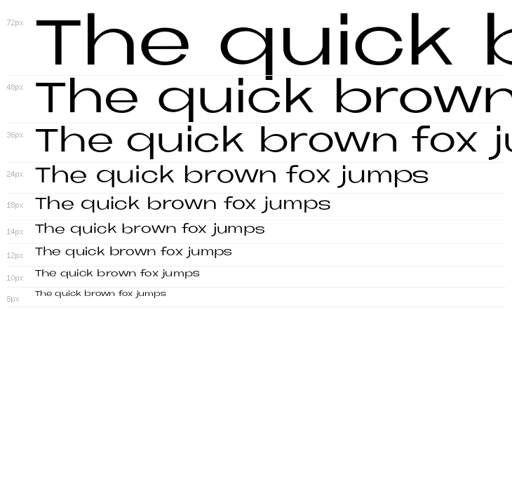 NeueMetana-Regular Waterfall