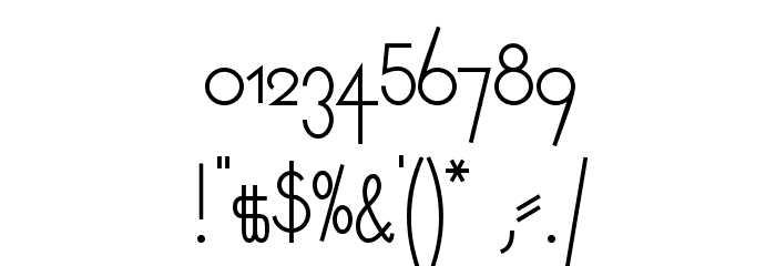 NeueRudelskopVerbunden Font OTHER CHARS