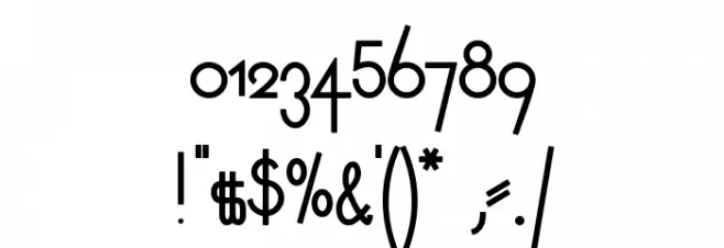 NeueRudelskopf-Bold Font OTHER CHARS