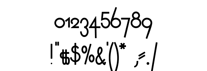 NeueRudelskopf-Bold Font OTHER CHARS