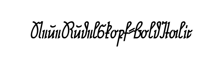 NeueRudelskopf-BoldItalic  Скачать бесплатные шрифты