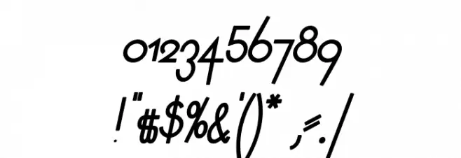 NeueRudelskopfVerbunden-BoldIta Font OTHER CHARS