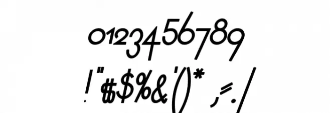 NeueRudelskopfVerbunden-BoldIta Font OTHER CHARS