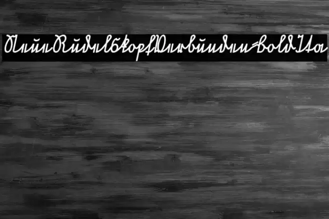 NeueRudelskopfVerbunden-BoldIta Font examples