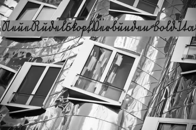 NeueRudelskopfVerbunden-BoldIta Font examples
