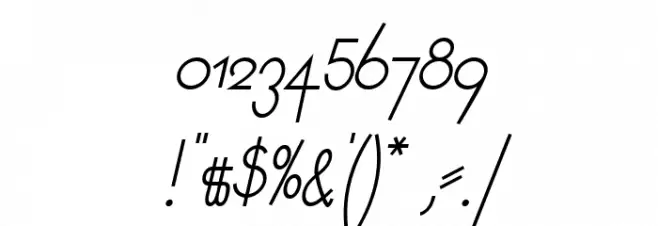 NeueRudelskopfVerbunden-Italic Font OTHER CHARS