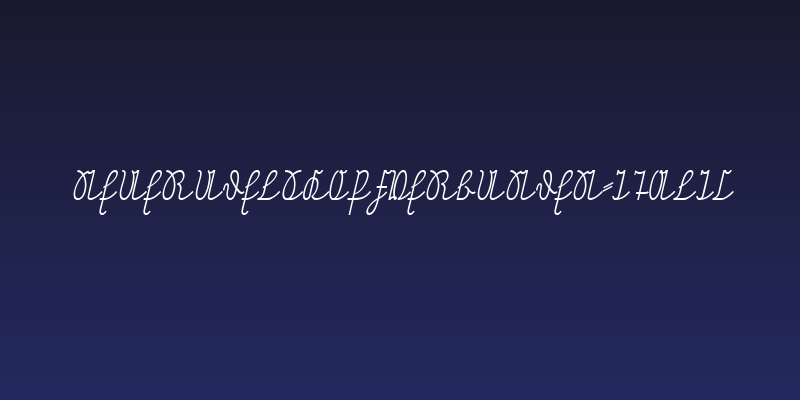 NeueRudelskopfVerbunden-Italic Social Header