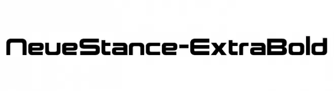 NeueStance-ExtraBold 