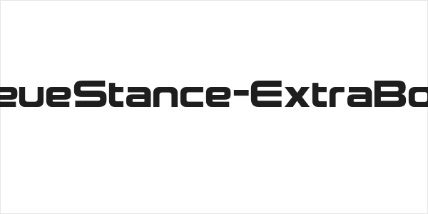 NeueStance-ExtraBold Logo