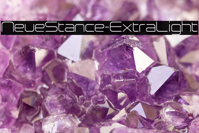NeueStance-ExtraLight Example 3