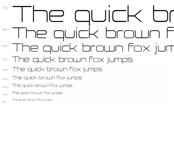 NeueStance-ExtraLight Waterfall