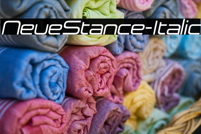 NeueStance-Italic Example 2
