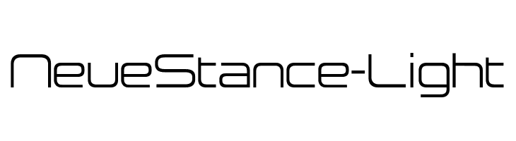 NeueStance-Light  フリーフォントのダウンロード