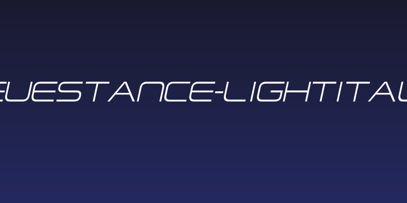 NeueStance-LightItalic Social Header