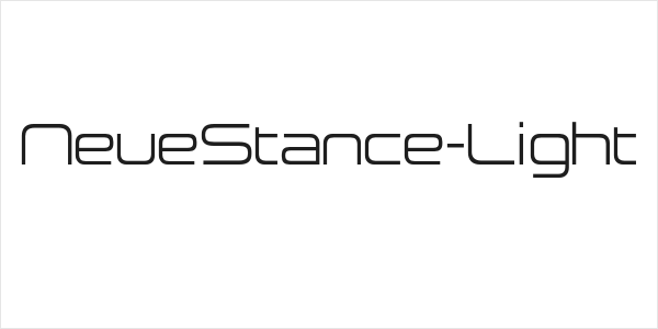 NeueStance-Light Logo