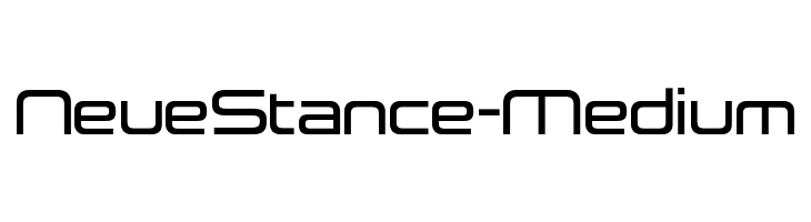 NeueStance-Medium  font caratteri gratis